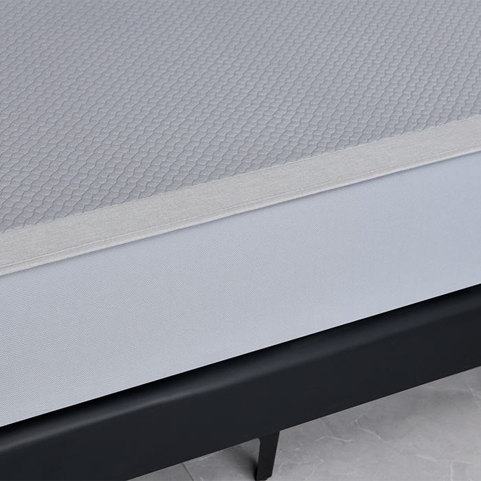 91家纺网 家纺一手货源 找家纺 小牛席业 2025新款3D按摩-鲜花清凉豆豆席系列（床笠款） 灰色