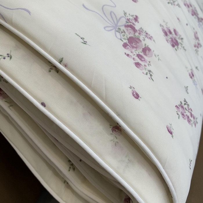 91家纺网 家纺一手货源 找家纺 奈萝家纺 2025新款A类凉感丝小凉皮夏被可机洗夏被新品空调被 樱花紫