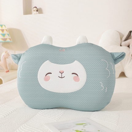 91家纺网 家纺一手货源 找家纺 （总）温蔓2025新款凉感丝可爱小羊记忆棉猫肚枕