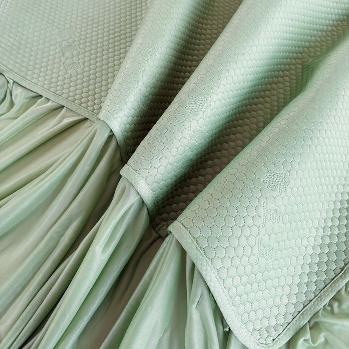 91家纺网 家纺一手货源 找家纺 （总）许林2025新款凉豆豆床裙