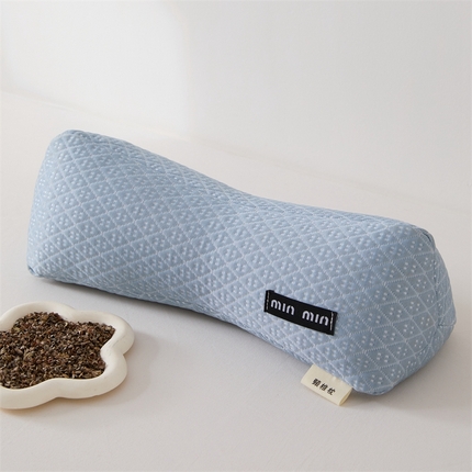 91家纺网 家纺一手货源 找家纺 （总）织布人2025新款荞麦枕夏季凉感骨头颈椎荞麦枕硬枕午睡颈枕腰间枕头