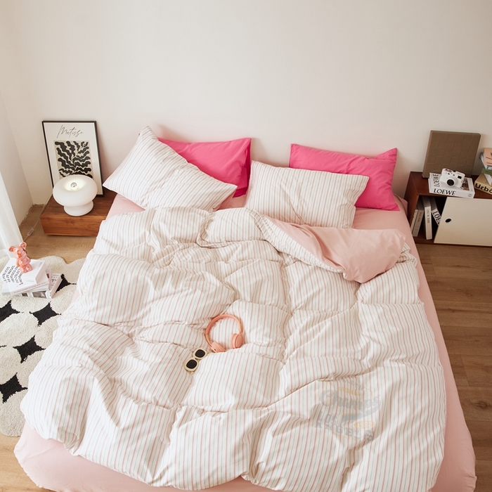 91家纺网 家纺一手货源 找家纺 原研家居 2025新款40支全棉13070烫画系列 茯苓