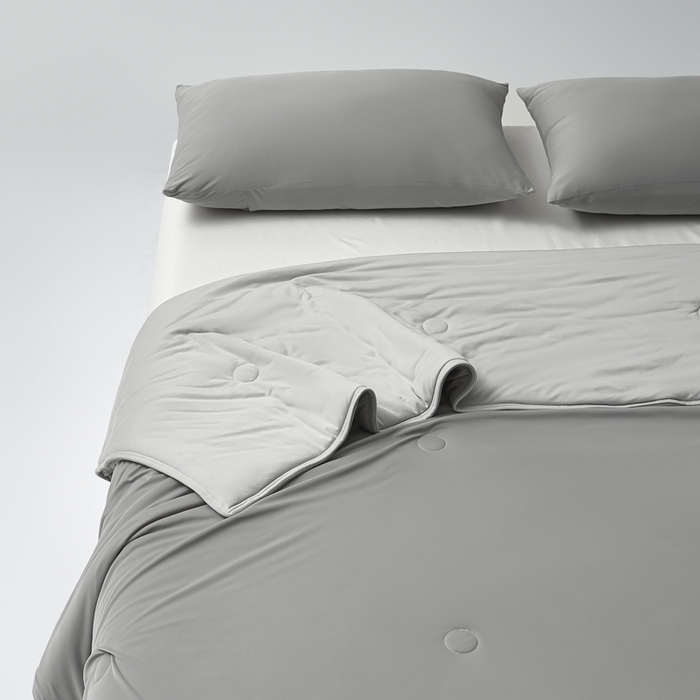 91家纺网 家纺一手货源 找家纺 （总）欧邦 2025春夏新款Pro+深睡双面用锦纶夏被空调被