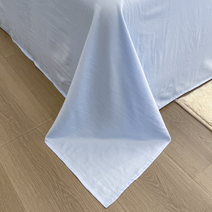 91家纺网 家纺一手货源 找家纺 优卡迪家纺馆 2025新款水洗棉毛巾绣四件套（下载文件夹包含买家秀） 开心怪兽-蓝