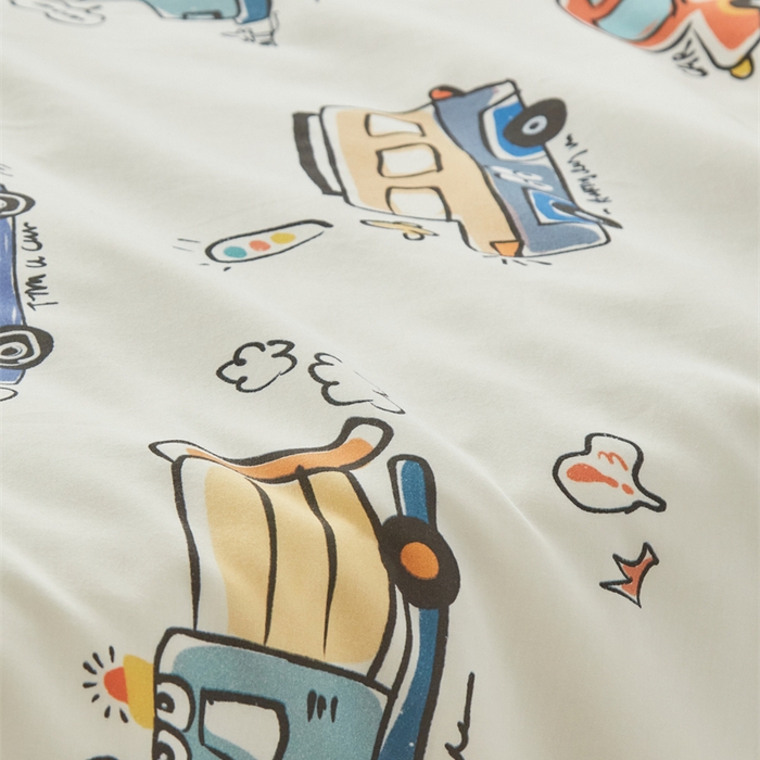 91家纺网 家纺一手货源 找家纺 （总）艾佳宝贝 2025新款A类儿童全棉多功能单被套可拆式夏被四季被子