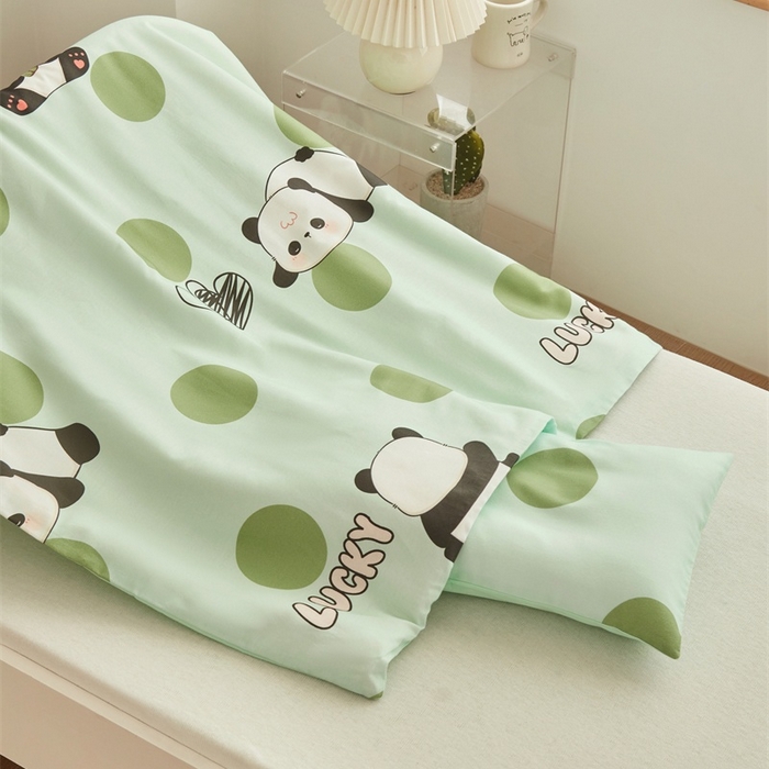 91家纺网 家纺一手货源 找家纺 （总）艾佳宝贝 2025新款A类儿童全棉多功能单被套可拆式夏被