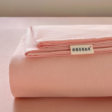91家纺网 家纺一手货源 找家纺 （总）（提供买家秀 爆款花型 不断货）2025新款全棉纯色老粗布单床单