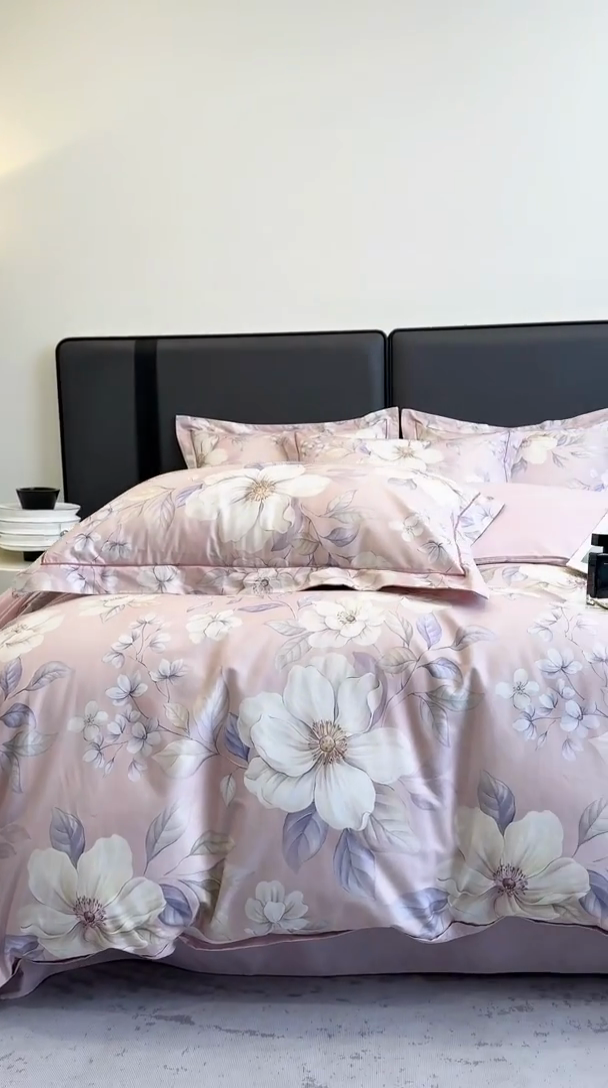 91家纺网 家纺一手货源 找家纺 （总）乐蔻家纺 2025新款全棉13376数码印花四件套