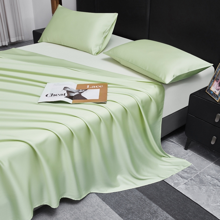 91家纺网 家纺一手货源 找家纺 （总）2025新款80S天丝莱赛尔床单床笠