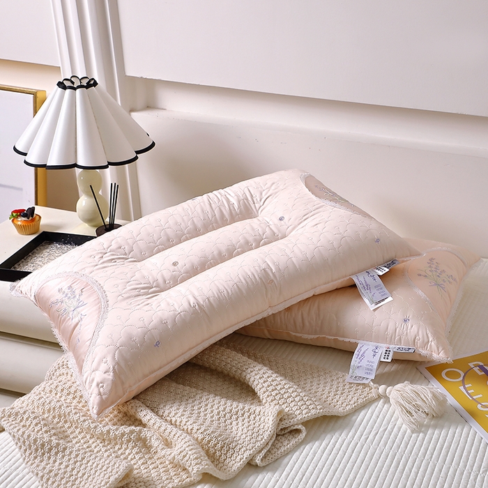 91家纺网 家纺一手货源 找家纺 （总）糖果枕芯 2025新款薰衣草花边护颈枕情侣随礼助眠枕头