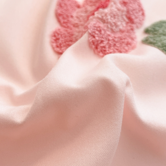 91家纺网 家纺一手货源 找家纺 优卡迪家纺馆 2025新款水洗棉毛巾绣四件套（下载文件夹包含买家秀） 国色天香-玉粉