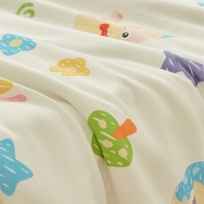 91家纺网 家纺一手货源 找家纺 艾佳宝贝 2025新款A类儿童全棉多功能单被套 贪吃蛇