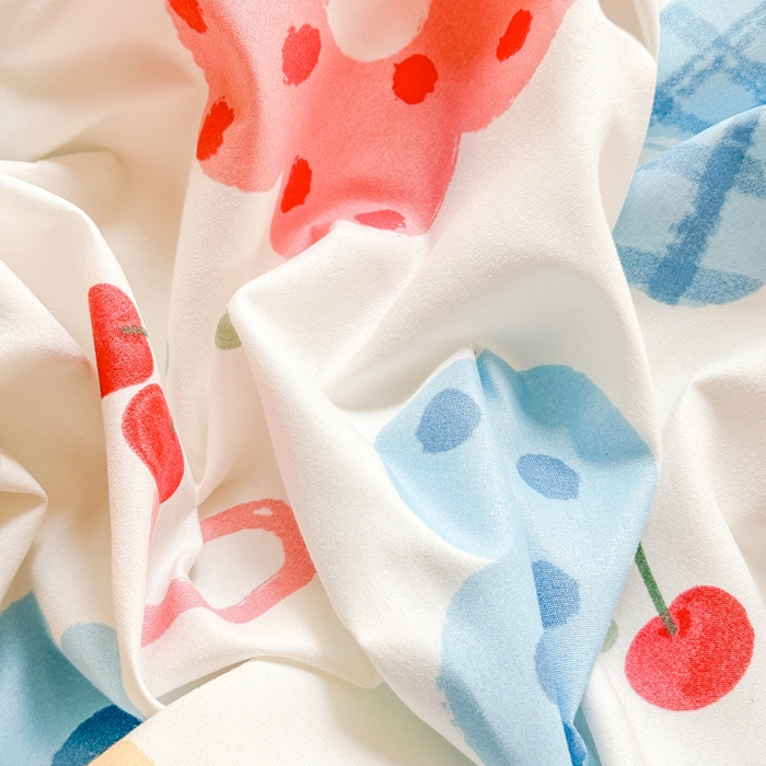 91家纺网 家纺一手货源 找家纺 莎臣豹 2025新款植物羊绒单品单件单床裙可配床裙三件套 萌萌甜心