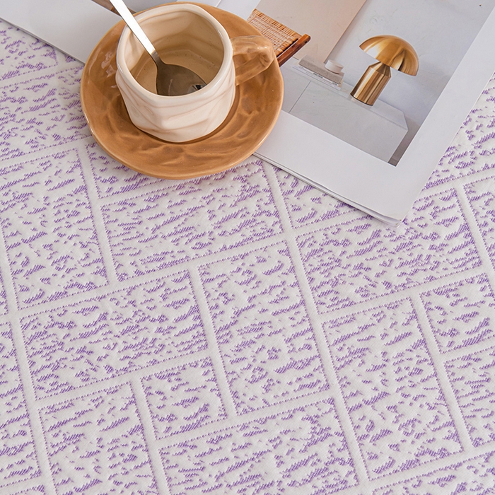 91家纺网 家纺一手货源 找家纺 叠派家纺 2025新款5A抗菌雅致床裙款三件套 雅致床裙款-冰紫