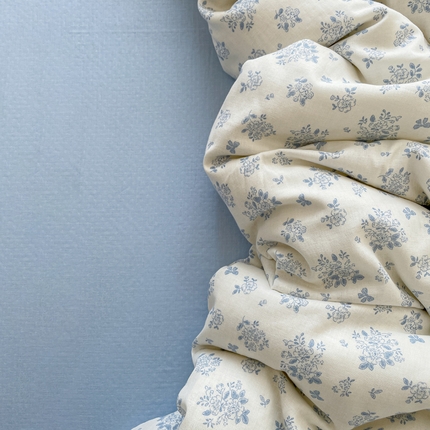 91家纺网 家纺一手货源 找家纺 （总）仟网汇 2025新款有氧全棉双层纱四件套