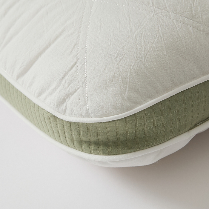 91家纺网 家纺一手货源 找家纺 2025新款星星荞护颈枕枕头枕芯 定型分区护颈枕-单只装（PE软管）