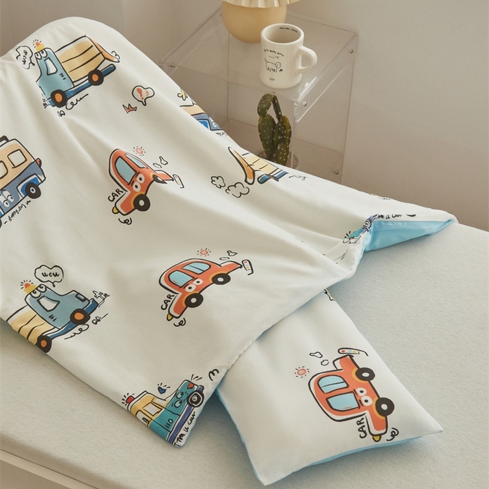 91家纺网 家纺一手货源 找家纺 （总）艾佳宝贝 2025新款A类儿童全棉多功能单被套