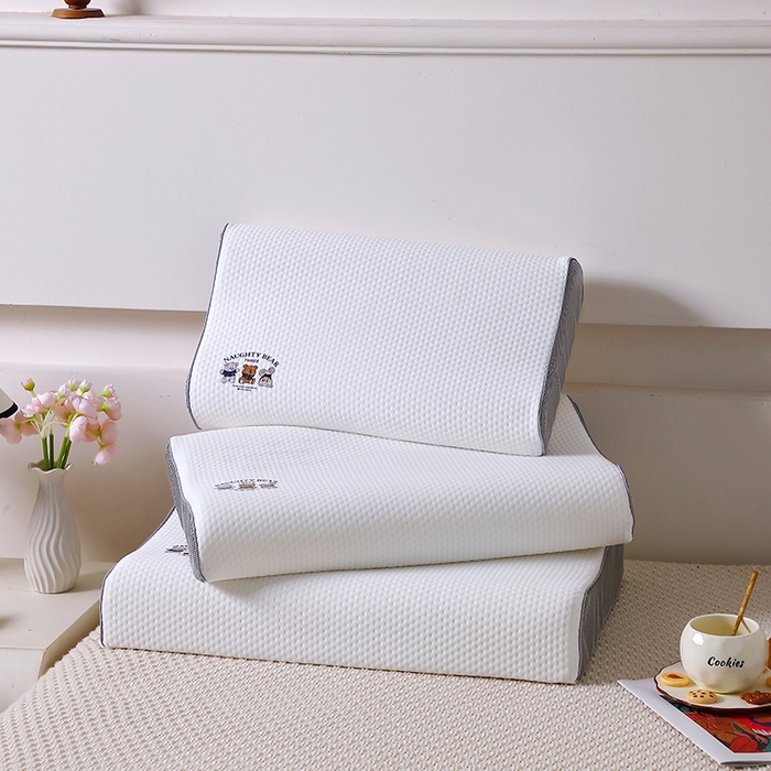 91家纺网 家纺一手货源 找家纺 （总）其乐枕芯 2025新款三只小熊生物基零压枕记忆枕枕芯枕头