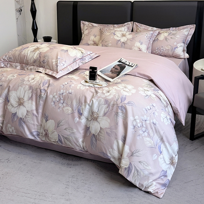 91家纺网 家纺一手货源 找家纺 （总）乐蔻家纺 2025新款全棉13376数码印花四件套