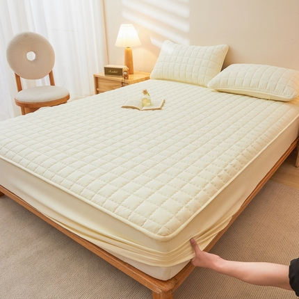 91家纺网 家纺一手货源 找家纺 （总）柔品 2025新款玉米绒床护垫床垫床 褥子