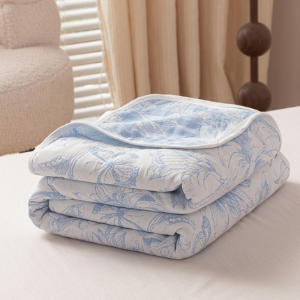 91家纺网 家纺一手货源 找家纺 （总）乐家毛巾被（工厂自产自销） 2025春夏新款亲肤舒适六层纱布被