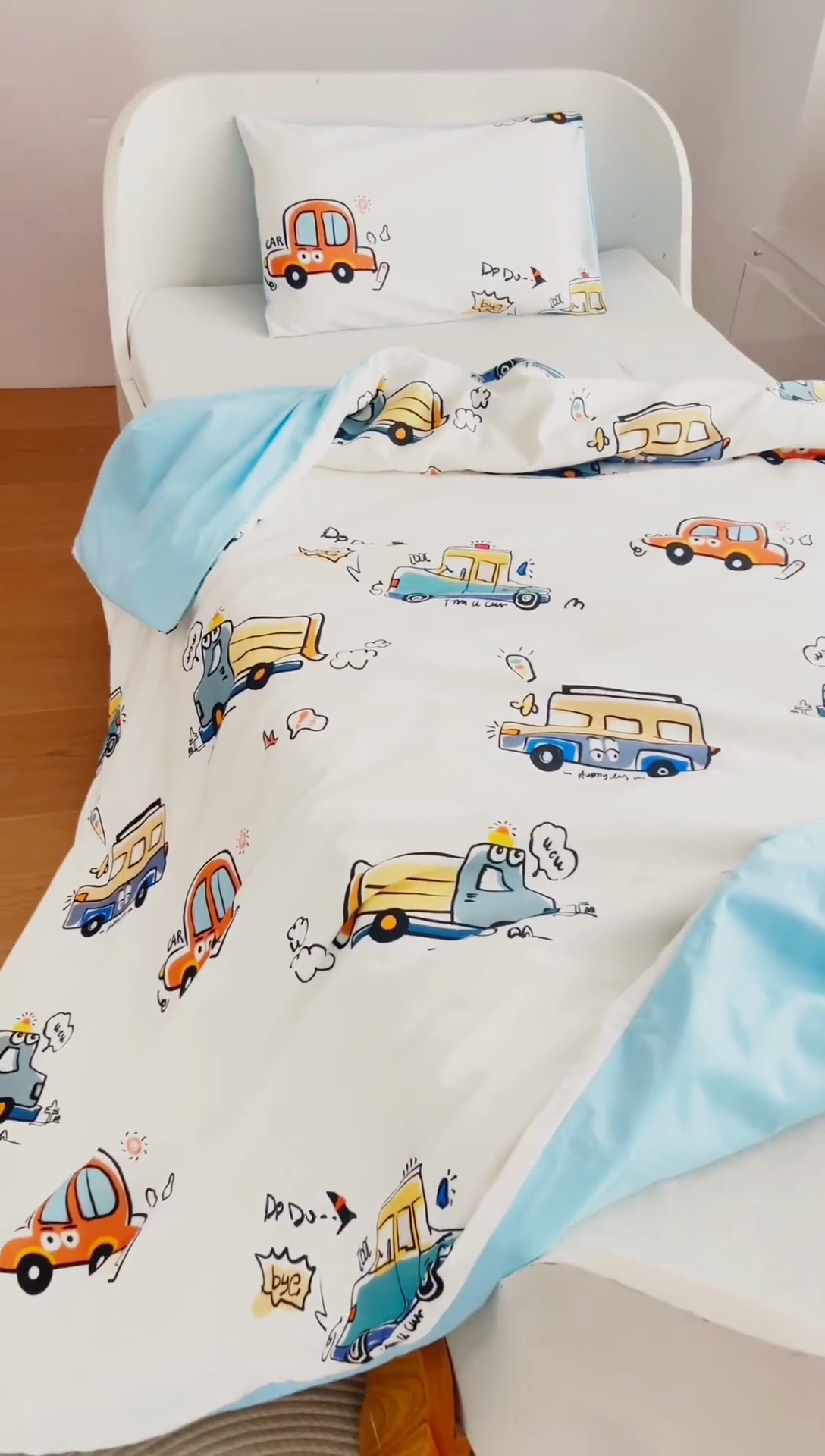 91家纺网 家纺一手货源 找家纺 （总）艾佳宝贝 2025新款A类儿童全棉多功能单被套可拆式夏被四季被子