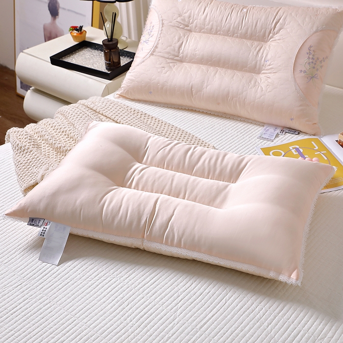 91家纺网 家纺一手货源 找家纺 （总）糖果枕芯 2025新款薰衣草花边护颈枕情侣随礼助眠枕头