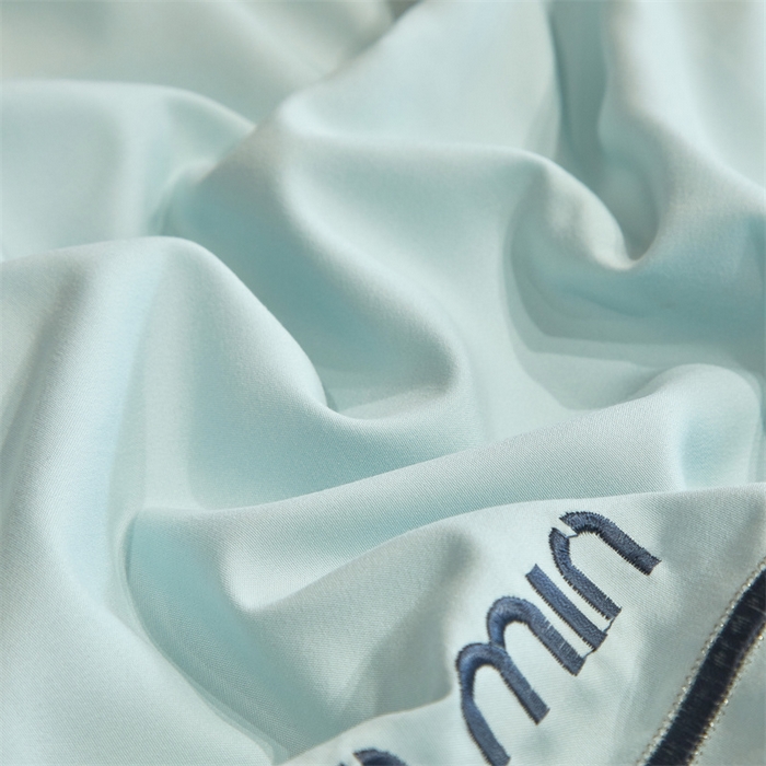 91家纺网 家纺一手货源 找家纺 （总）佳宇轩 2025爆款水洗棉五彩刺绣四件套简约轻奢织带绣花床单床笠被罩4件套-简约时代