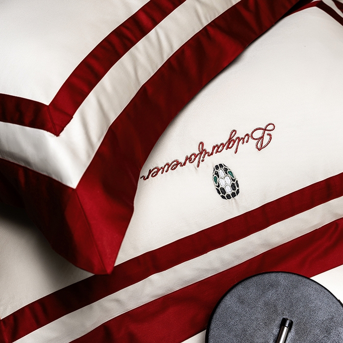 91家纺网 家纺一手货源 找家纺 （总）瑞雪家居 2025新款全棉50S双股长绒棉四件套-宝莱