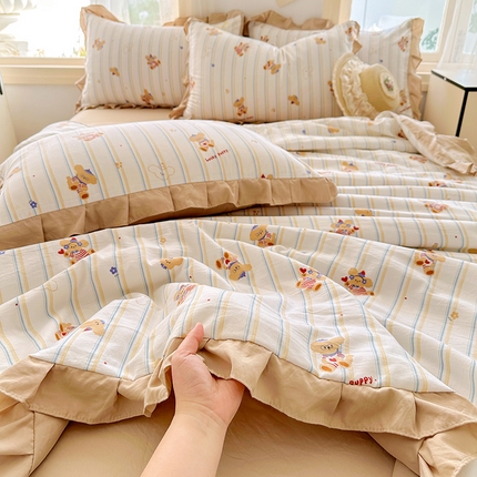 91家纺网 家纺一手货源 找家纺 （总）佳一家纺 2025新款亲肤水洗棉夏被