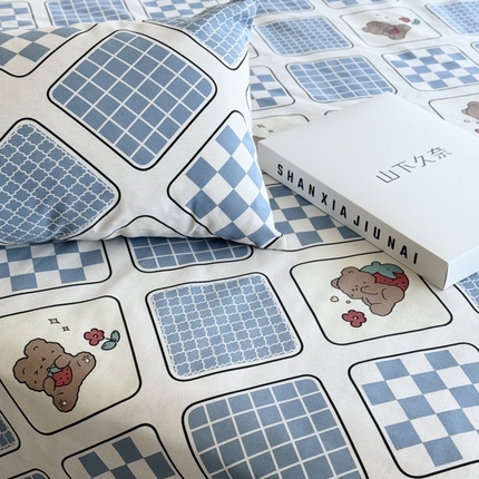 91家纺网 家纺一手货源 找家纺 （总）2025新款老粗布系列单品套件