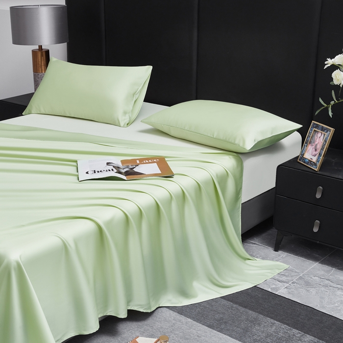 91家纺网 家纺一手货源 找家纺 （总）2025新款80S天丝莱赛尔床单床笠