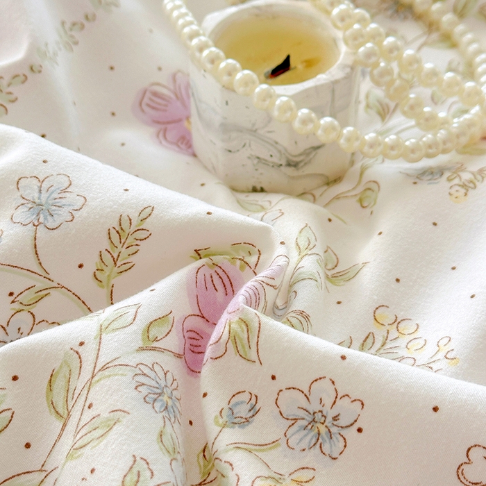 91家纺网 家纺一手货源 找家纺 佳一家纺 2025新款亲肤水洗棉夏被 遇见春天