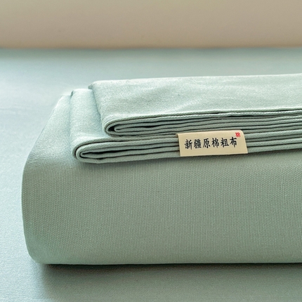 91家纺网 家纺一手货源 找家纺 （总）（提供买家秀 爆款花型 不断货）2025新款全棉纯色老粗布单床单