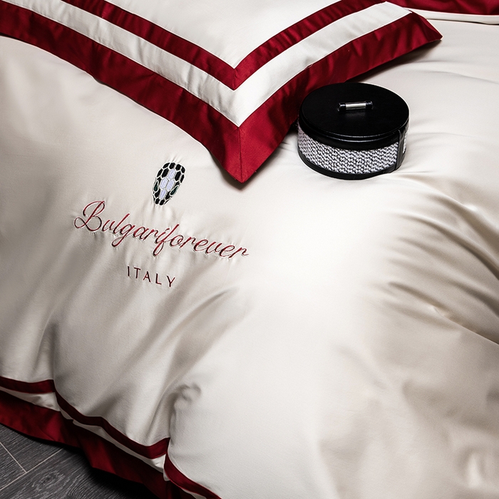 91家纺网 家纺一手货源 找家纺 （总）瑞雪家居 2025新款全棉50S双股长绒棉四件套-宝莱