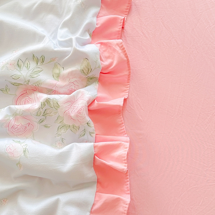 91家纺网 家纺一手货源 找家纺 佳一家纺 2025新款亲肤水洗棉夏被 倾城之恋