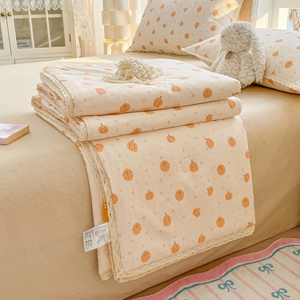 91家纺网 家纺一手货源 找家纺 （总）梦依依 2025新款小清新印花系列全棉夏被大豆夏被