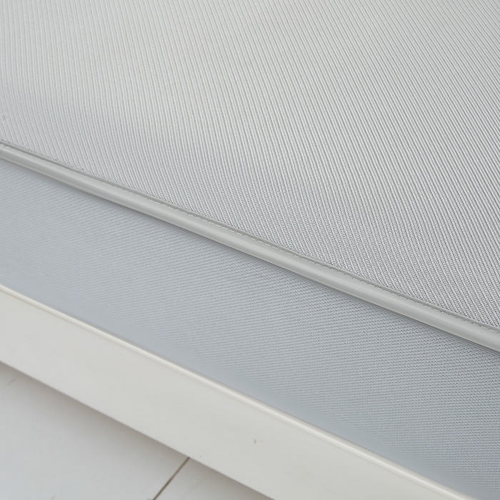 91家纺网 家纺一手货源 找家纺 全季家居 2025新款5A抗菌碳光卡通贴布系列冰丝席 床笠款-快乐精灵-银灰