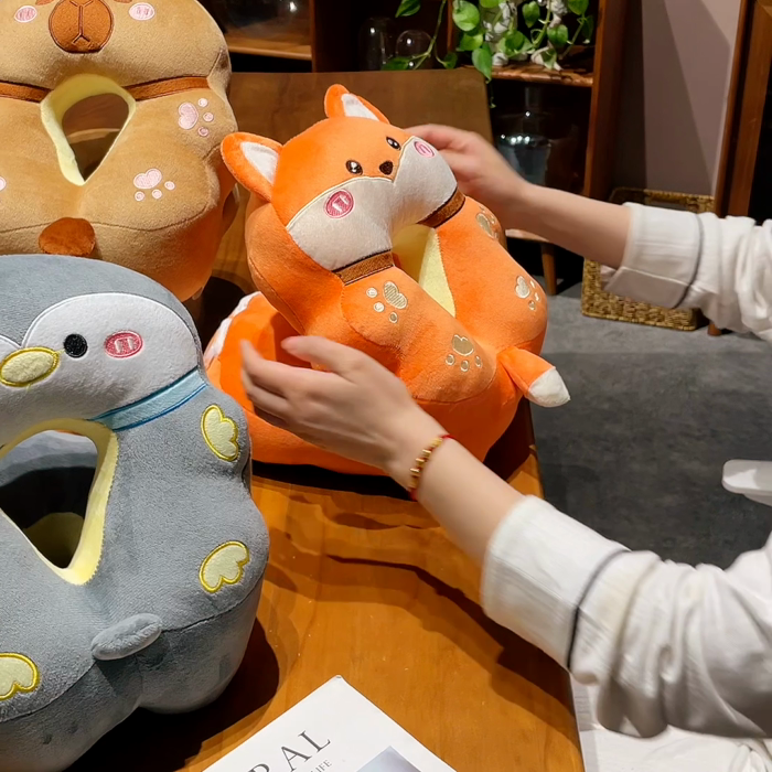 91家纺网 家纺一手货源 找家纺 （总）仟亿莱 2025新款卡通冰藤凉席双面午睡枕