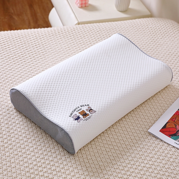 91家纺网 家纺一手货源 找家纺 （总）其乐枕芯 2025新款三只小熊生物基零压枕记忆枕枕芯枕头