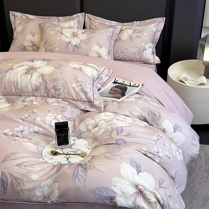 91家纺网 家纺一手货源 找家纺 （总）乐蔻家纺 2025新款全棉13376数码印花四件套