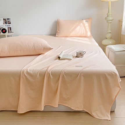 91家纺网 家纺一手货源 找家纺 贝扬思家纺 云感单品床笠系列 床单 瓷玉泡泡