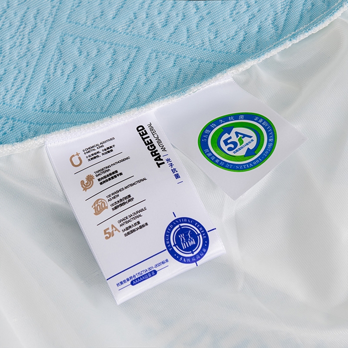 91家纺网 家纺一手货源 找家纺 叠派家纺 2025新款5A抗菌雅致床裙款三件套 雅致床裙款-冰浅蓝