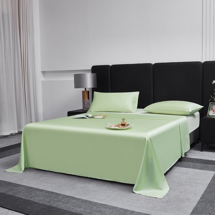 91家纺网 家纺一手货源 找家纺 （总）2025新款80S天丝莱赛尔床单床笠