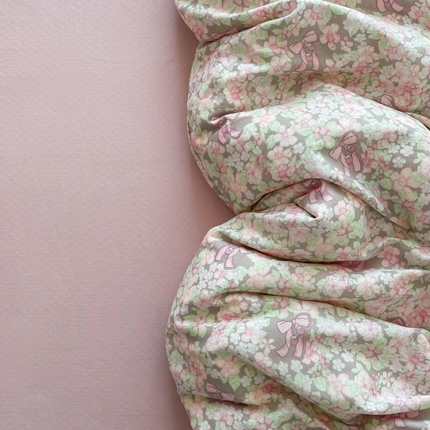 91家纺网 家纺一手货源 找家纺 （总）仟网汇 2025新款有氧全棉双层纱四件套