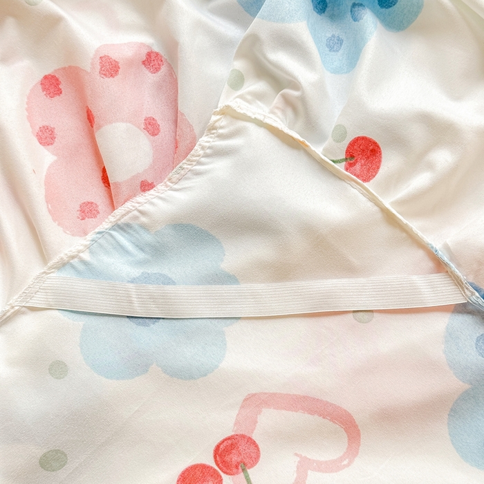 91家纺网 家纺一手货源 找家纺 莎臣豹 2025新款植物羊绒单品单件单床裙可配床裙三件套 萌萌甜心