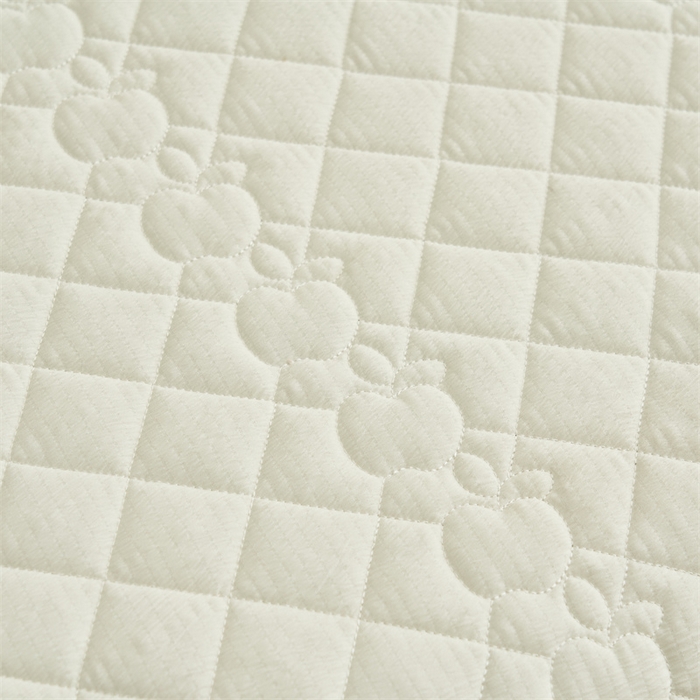 91家纺网 家纺一手货源 找家纺 恒爱家纺 2025新款A类泡泡纱床盖-杜鹃 象牙白