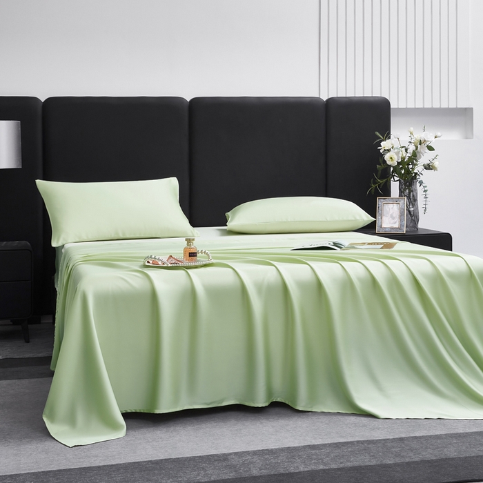 91家纺网 家纺一手货源 找家纺 （总）2025新款80S天丝莱赛尔床单床笠