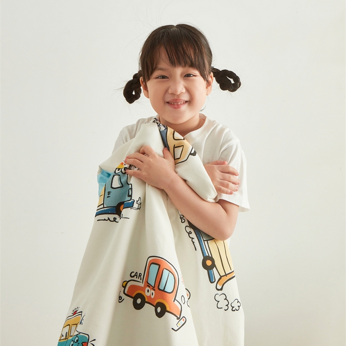 91家纺网 家纺一手货源 找家纺 （总）艾佳宝贝 2025新款A类儿童全棉多功能单被套可拆式夏被四季被子