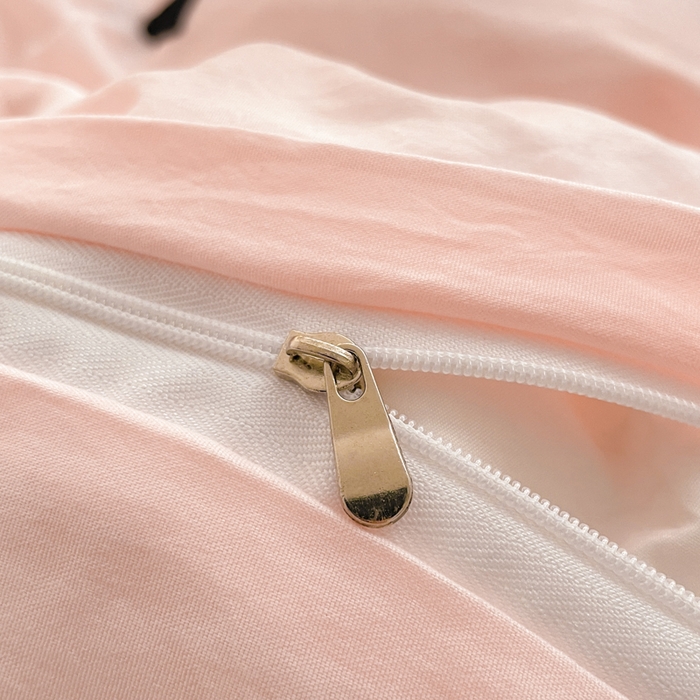 91家纺网 家纺一手货源 找家纺 优卡迪家纺馆 2025新款水洗棉毛巾绣四件套（下载文件夹包含买家秀） 迷你情结-玉粉